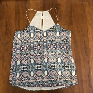 Pattern tank top